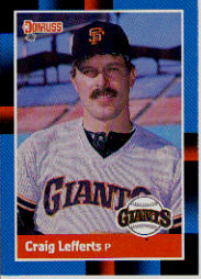 1988 Donruss Baseball Cards    515     Craig Lefferts